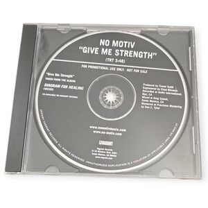 No Motiv – Give Me Strength [2001 Promotional CD‎ Single]